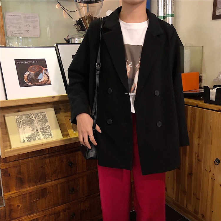[SẴN] – Áo Blazer trắng (C128)