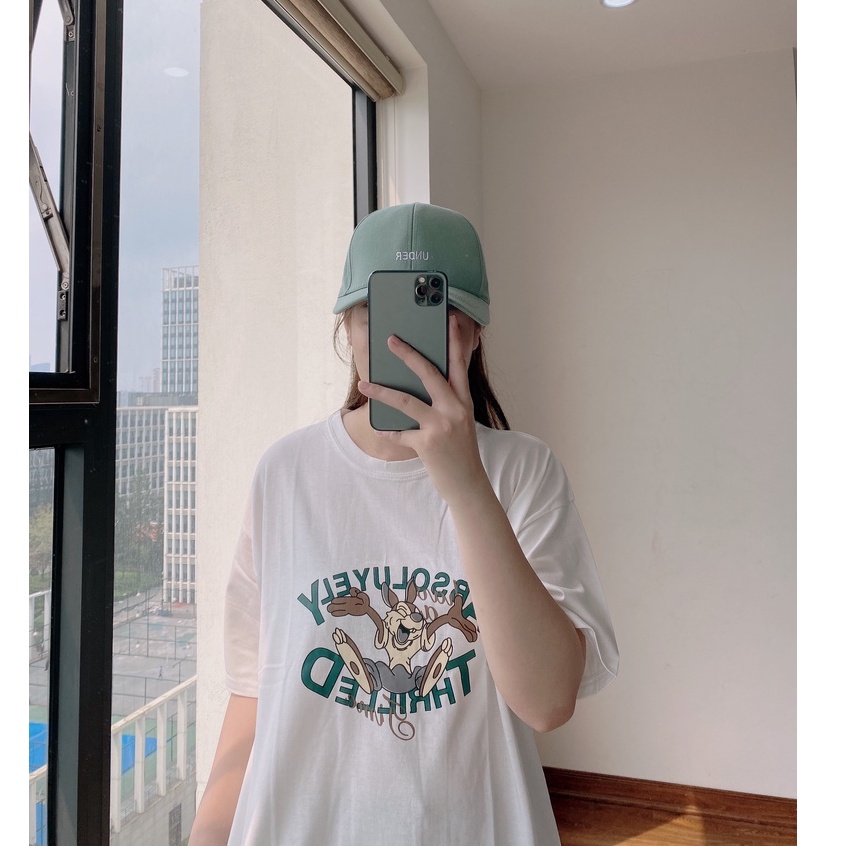 Áo Thun 3158 Thỏ Absoluyely PEONYB Unisex [FREESHIP] Phông form rộng tay lỡ in hình vintage, pull cá tính đẹp Ulzzang