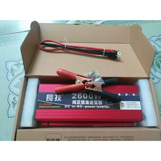 Bộ điện inverter 2600w từ 24v lên 220v sóng sin chuẩn