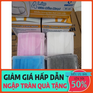 Khẩu trang y tế 4 lớp kháng khuẩn chính hãng Lâm Thịnh