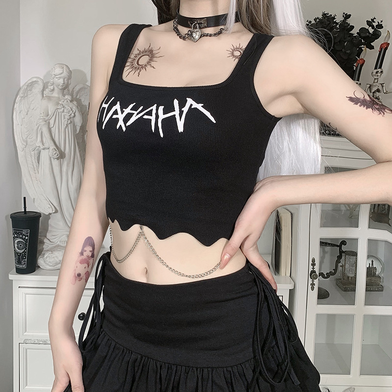 Áo Lửng Không Tay Cổ Chữ U Thời Trang Quyến Rũ Cho Nữ