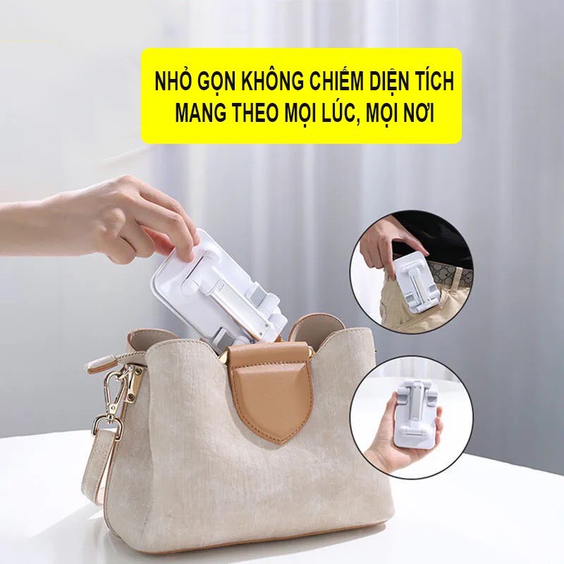 Kệ Giá Đỡ Điện Thoại Ipad Xem Phim Livestream Đàm Thoại Đa Năng K3 Gấp Gọn Chắc Chắn Tiện Lợi Đút Túi