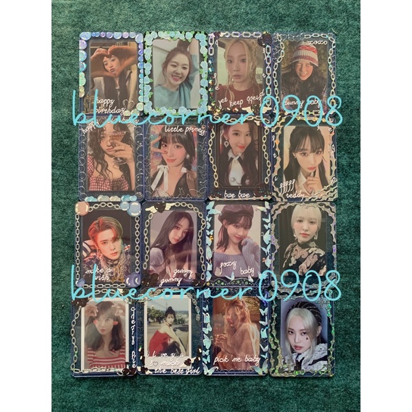 Toploaded KPOP TWICE RED VELVET NCT SNSD BLACKPINK decor đựng card (kèm sleeve hologram)