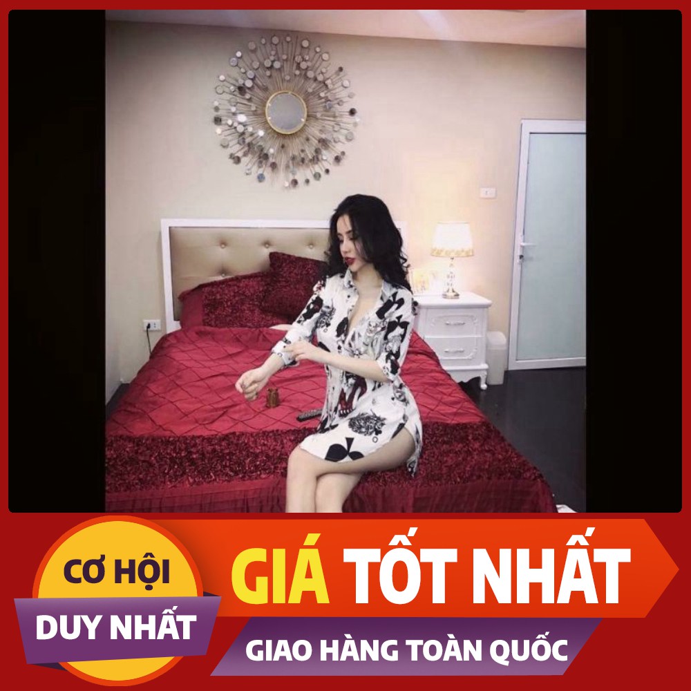 Bộ chăn ga gối cưới lụa Luxury nhập khẩu cao cấp