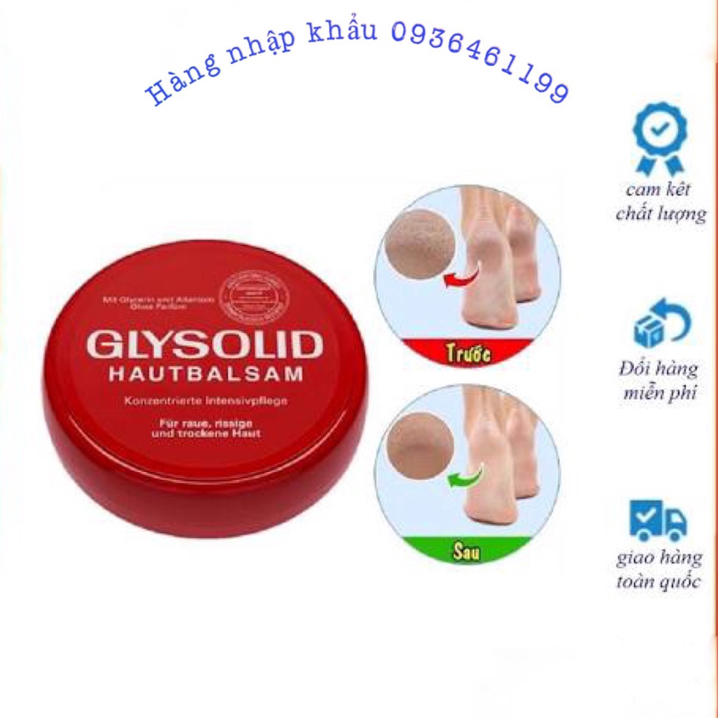 Kem nẻ Glysolid Hautbalsam, 100 ml của Đức
