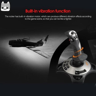 PXN-2113 Flight Simulator Gamepad Controller Joystick for PC/Desktop