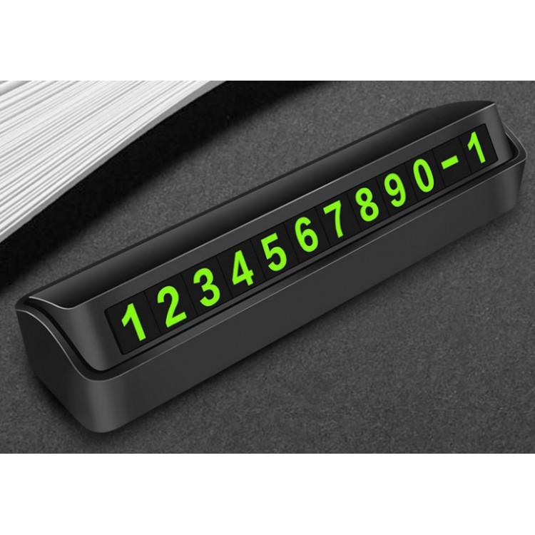 Combo 50 bảng ghi số điện thoại bập bênh trên ô tô