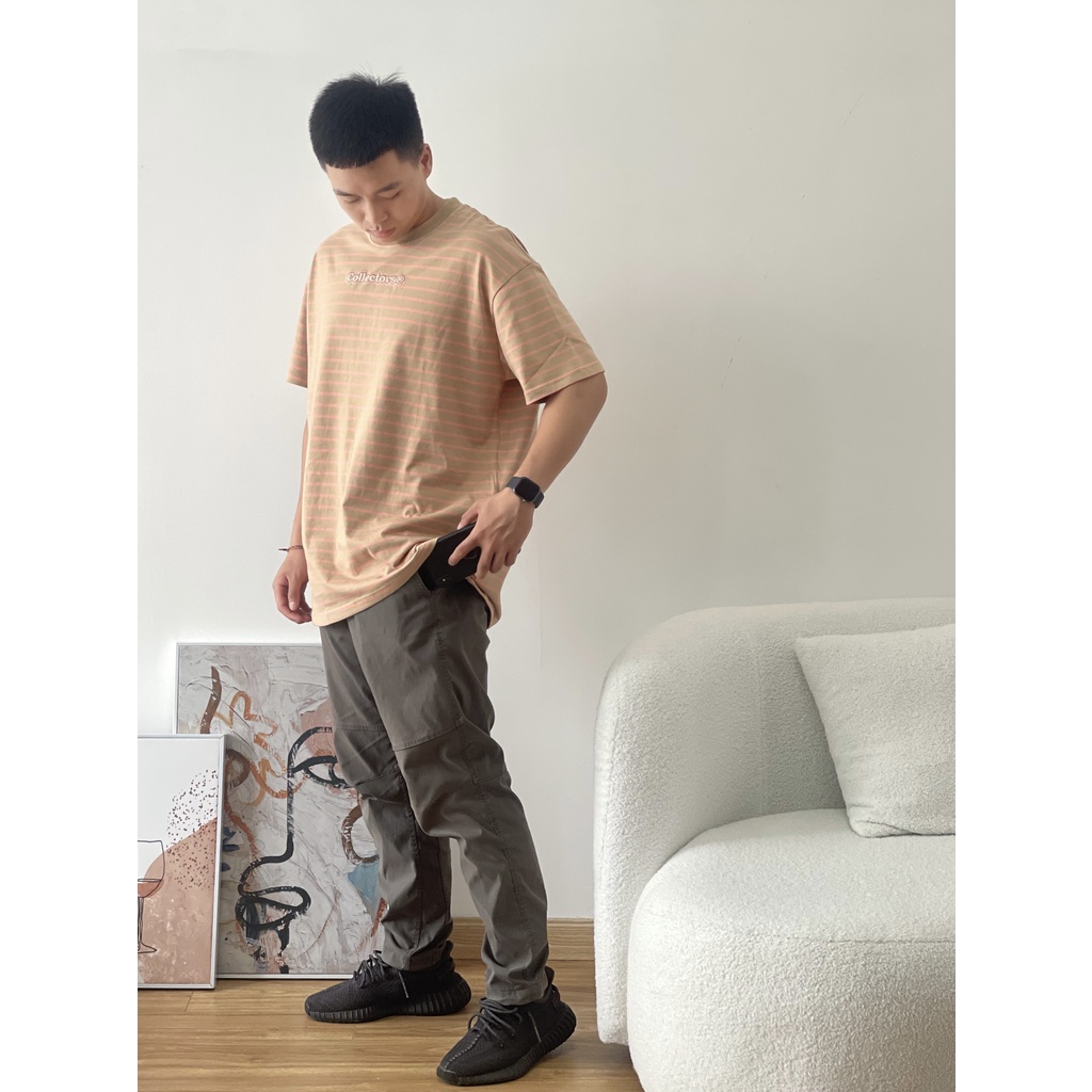 Áo thun Sọc Collectors “Tan”