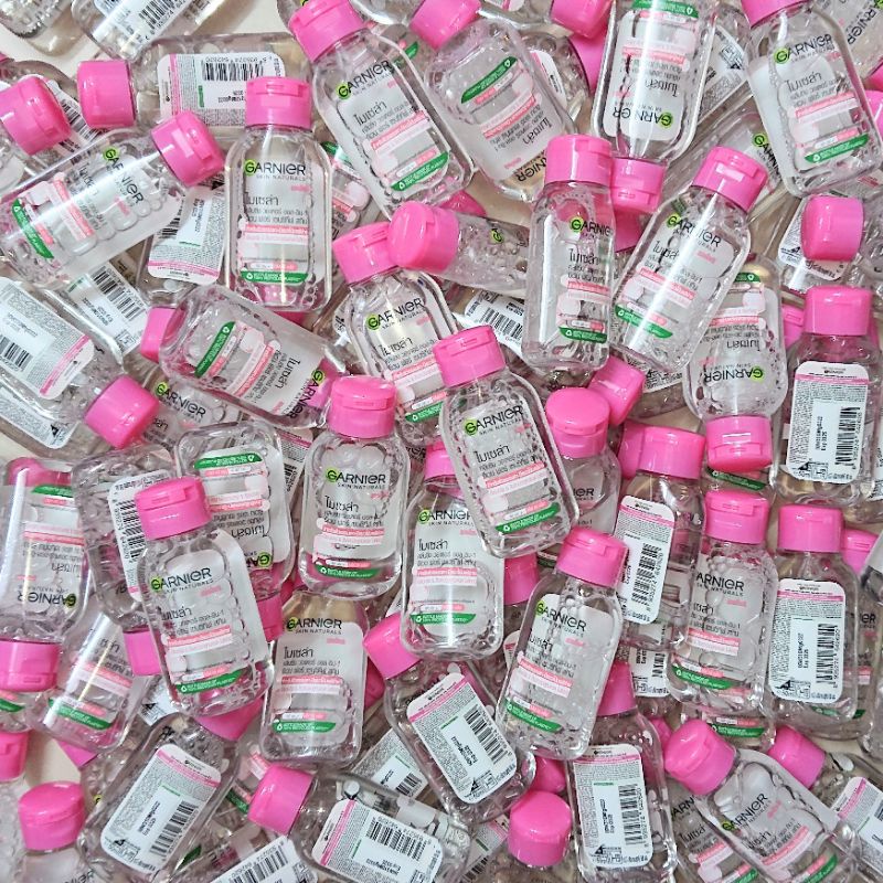 Nước tẩy trang Garnier hồng Micellar Water 50ml