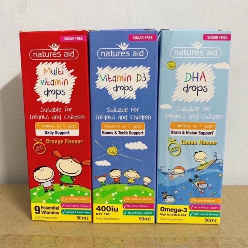 Dha Natures Aid Hàng Uk 50Ml