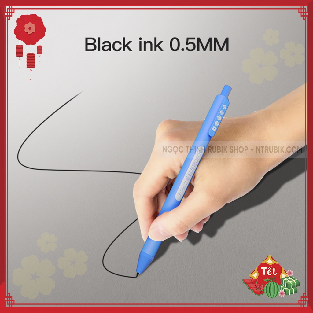 [Phụ Kiện Rubik] Gan Gel Pen - Bút Bi Gan 0.5mm Hộp 3 chiếc