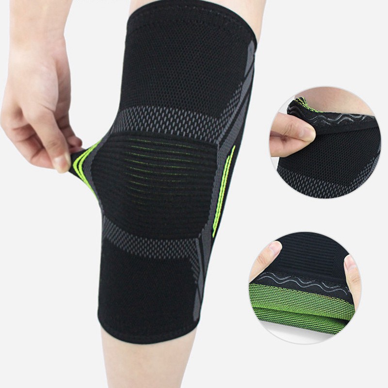 Breathable Basketball Football Sports Kneepad High Elastic Volleyball Knee Pads Brace Training Knee Support Protect XL