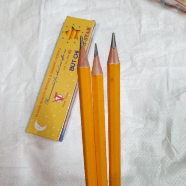 1 hộp 12 cây bút chì gỗ 2B G-star 009 cao cấp