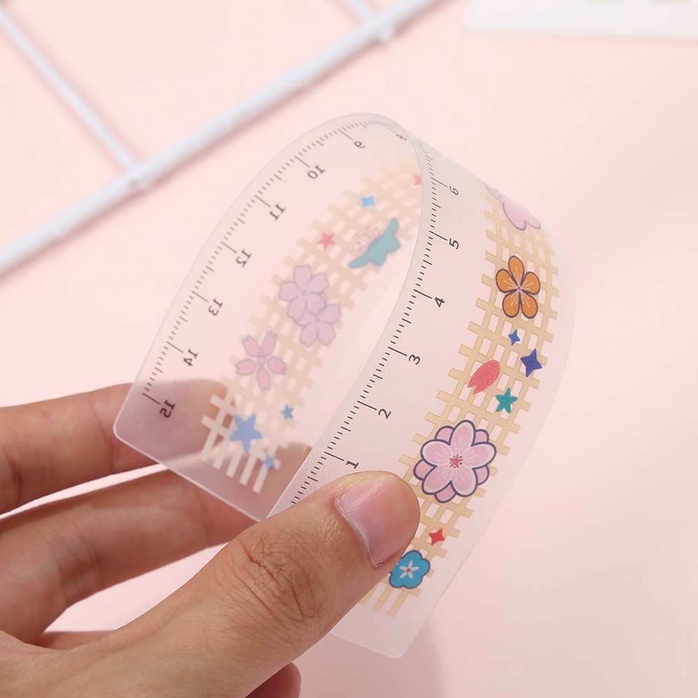 1 Thước Đánh Dấu Sách Hình Thỏ Dễ Thương Sáng Tạo