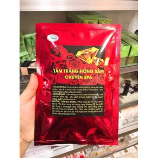 Tắm Ủ Trắng Hồng Sâm Spa Siêu Trắng