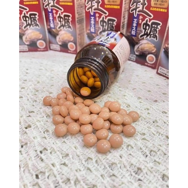 Viên uống tinh chất hàu tươi tăng cường sinh lý Orihiro - hộp 120 viên, Orihiro hàu cải thiện chất lượng tinh trùng