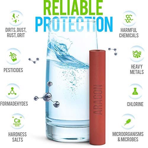 Lõi  lọc thay thế cho máy lọc nước tại vòi Geyser Euro M - Made in Russia - Công nghệ Aragon 4 in 1