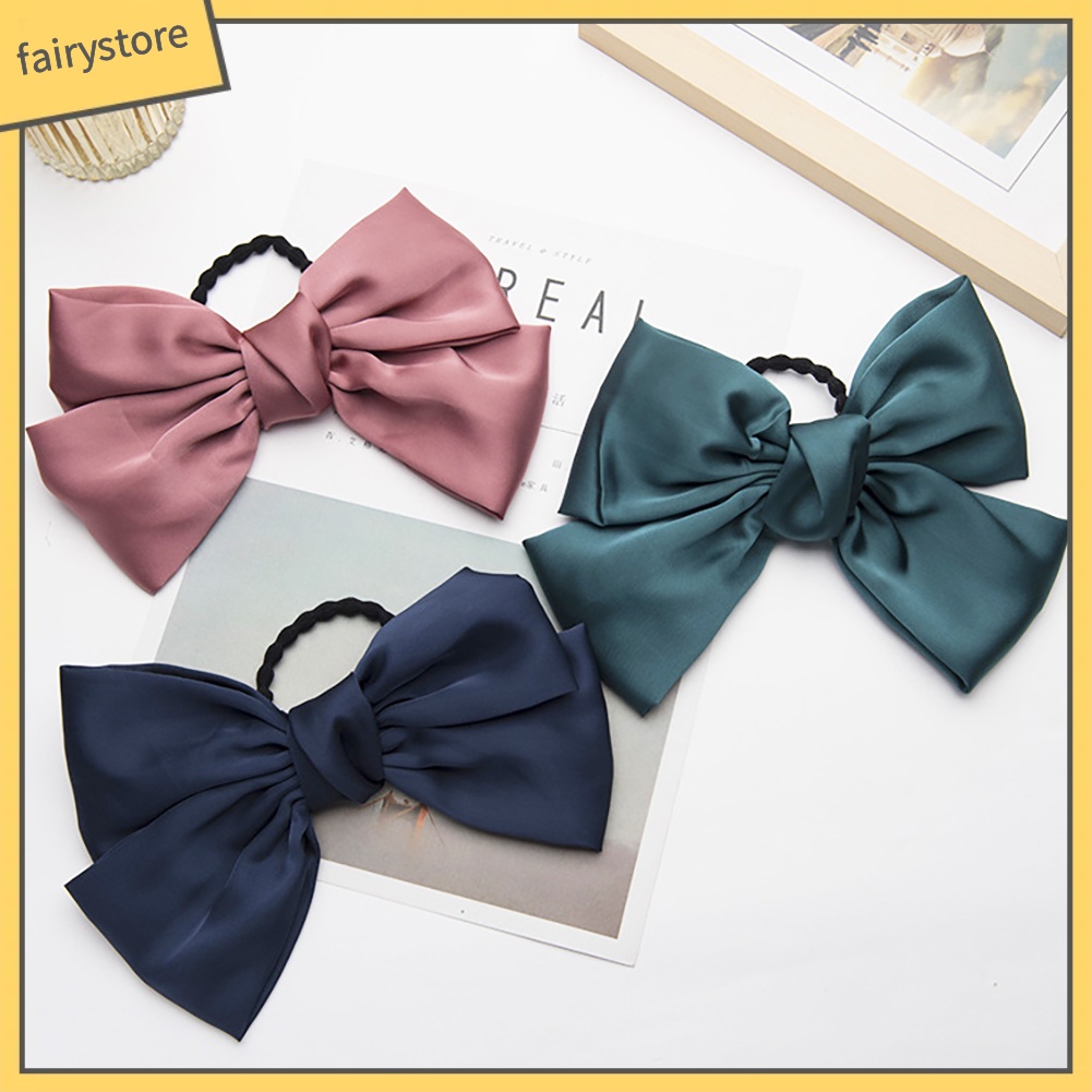 Dây buộc tóc thắt nơ thiết kế thời trang cho nữ