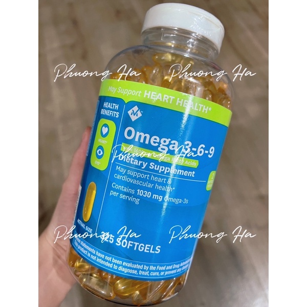 Omega 3-6-9 Mỹ Support Heart Health