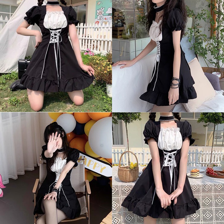 Hơn 50 Phong Cách Đầm Công Chúa Màu Đen Phối Ren Phong Cách Hoàng Gia Pháp Chất Lượng Cao Siêu Tốt