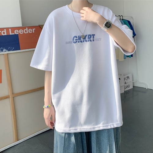 Áo thun tay lỡ unisex nam nữ phông form rộng GKKRT teen cổ tròn oversize cotton giá rẻ màu đen trắng tee pull | BigBuy360 - bigbuy360.vn