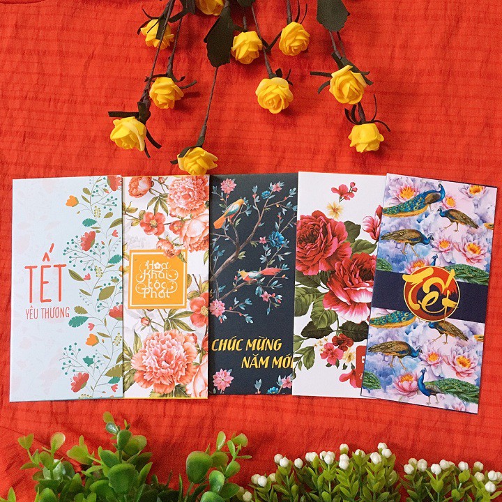 TẾT 2024-HÀNG MỚI NHẤT - 1 Bao Lì Xì Năm Mới Mẫu Chất Lượng Cao_1 Bao Giá 1K2