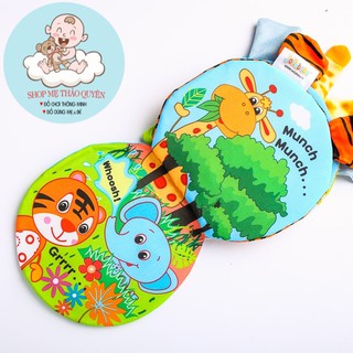 [Sale sập sàn] Sách vải My jungle book (3-18 tháng)