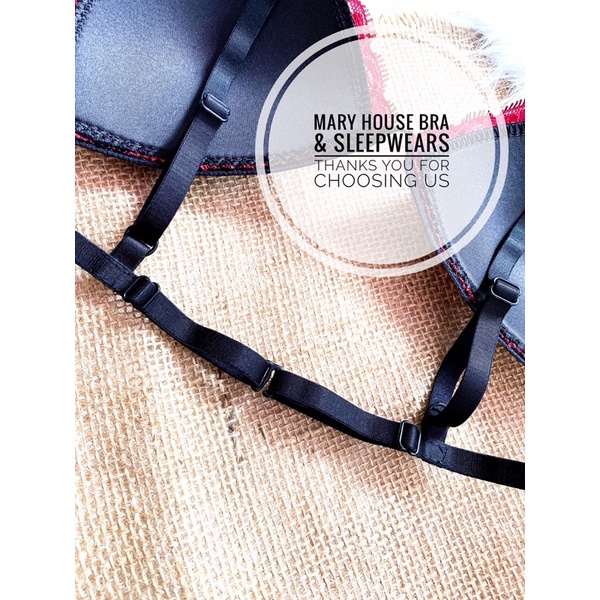 [CHE TÊN SP] Set bralette ren mút ngực cúp nhỏ 32-34 vằn Hồng đen Mary House Bra & Sleepwears | WebRaoVat - webraovat.net.vn