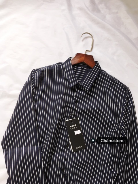 Áo sơ mi nam kẻ sọc cao cấp
