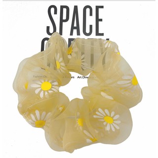 Sét 5 Scrunchie hoa cúc - Phụ kiện tóc