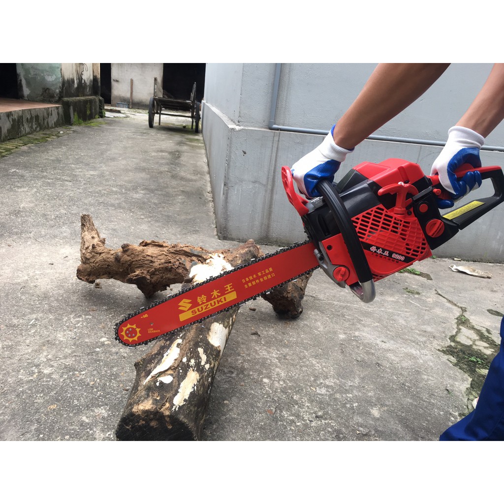 Máy cưa gỗ chạy xăng - máy cưa xích xăng