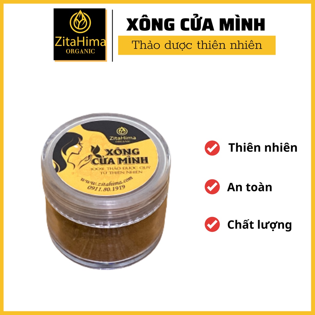 Combo Xông Vùng Kín ZitaHima Cho Bà Mẹ Sau Sanh Cao Cấp