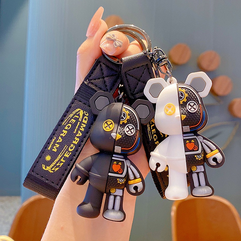 Móc khóa xe máy cute đẹp dễ thương treo chìa khóa balo điện thoại cao cấp, móc khóa xe ô tô cặp độc đáo BOLITA