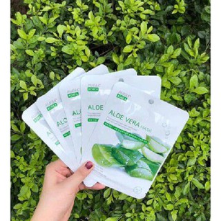 Mặt nạ dưỡng da lô hội aloe vera mask amisilk hàn quốc
