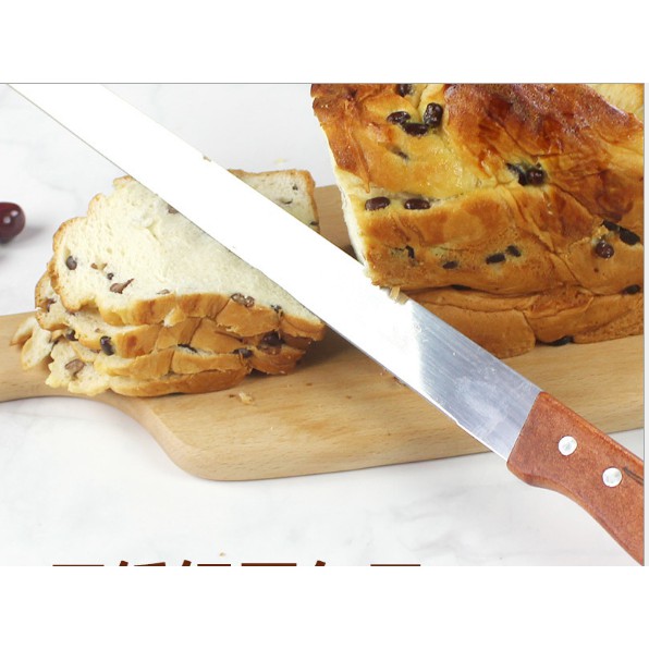 Dao cắt bánh mì có răng cưa 38cm (răng thưa)