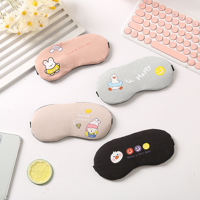 Bịt mắt ngủ có kèm túi gel tiện dụng - UniLabel