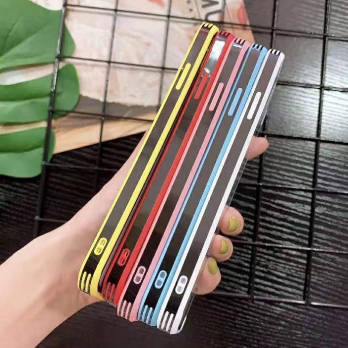 Ốp iphone - Ốp lưng trong suốt viền màu IP6/6s  Ip6plus/6splus IP7/8   IP7Plus/8Plus IPX/XS IPXSMAX/IP11/11Pro/11Pro Max | BigBuy360 - bigbuy360.vn