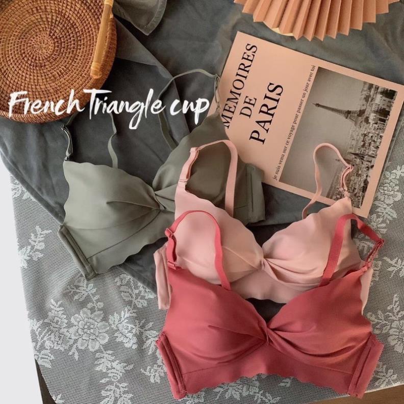 ❤️ Bộ Đồ Lót Không Gọng Viền Sóng Đẩy Ngực Siêu Hot 378 ❤️
