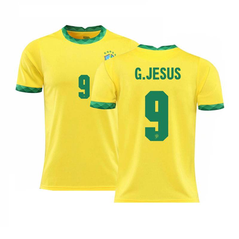 Áo Thun Bóng Đá YB2 Brazil Neymar Paqueta Jesus Vini Coutinho Plus size N