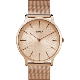 Đồng hồ Unisex chính hãng Timex Metropolitan 40mm dây kim loại và dây da