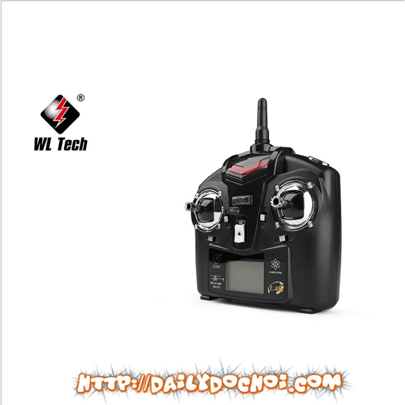 Mẫu tay điều khiển cho máy bay Wltoy V911S chính hãng, chất lượng cao giá thành cực tốt