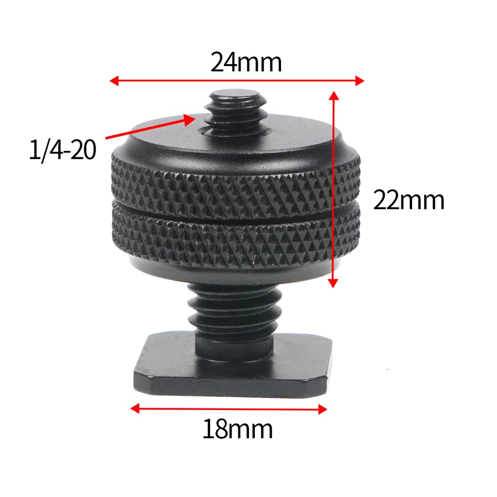 Ốc Vít Chuyển Đổi Gậy Ba Chân XT-XINTE 3 / 8 1 / 4 5 / 8 Cho GoPro Action Camera DSLR