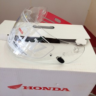 Kính kèm khóa mũ bảo hiểm honda full face có cằm