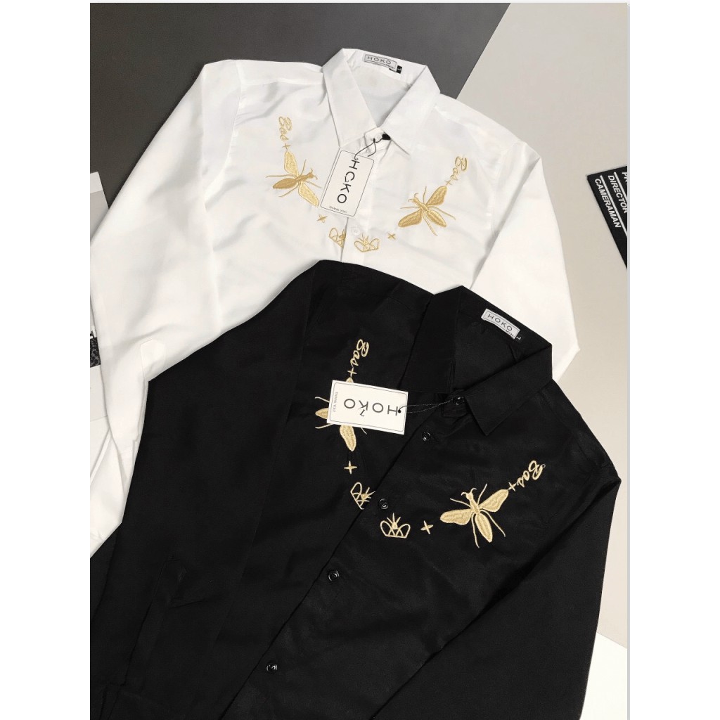 ÁO SƠ MI NAM DÀI TAY CỰC HOT CHO CÁC BẠN TRẺ HK