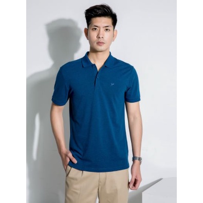 (SALE 65%) ÁO POLO NAM KWIN KPS030S8 MÀU XANH TÍM THAN
