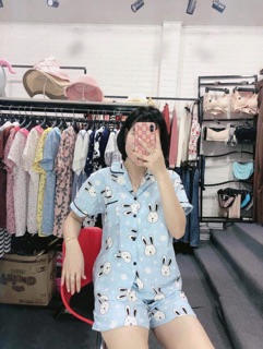Bộ ngủ chất Kate Thái