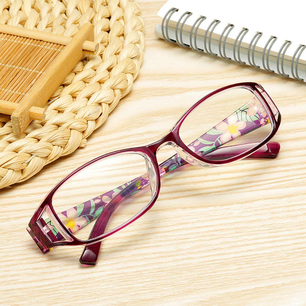 Kính Đọc Sách Chống Bức Xạ / Ánh Sáng Xanh Hình Hoa Bằng Nhựa Resin Thời Trang Cho Nữ Back2Lilife