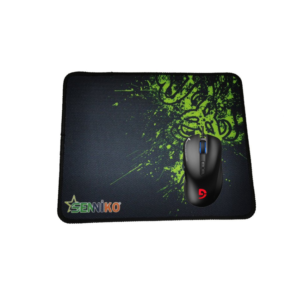 Bàn di chuột SENNIKO 20X25 cm bo viền chuyên game