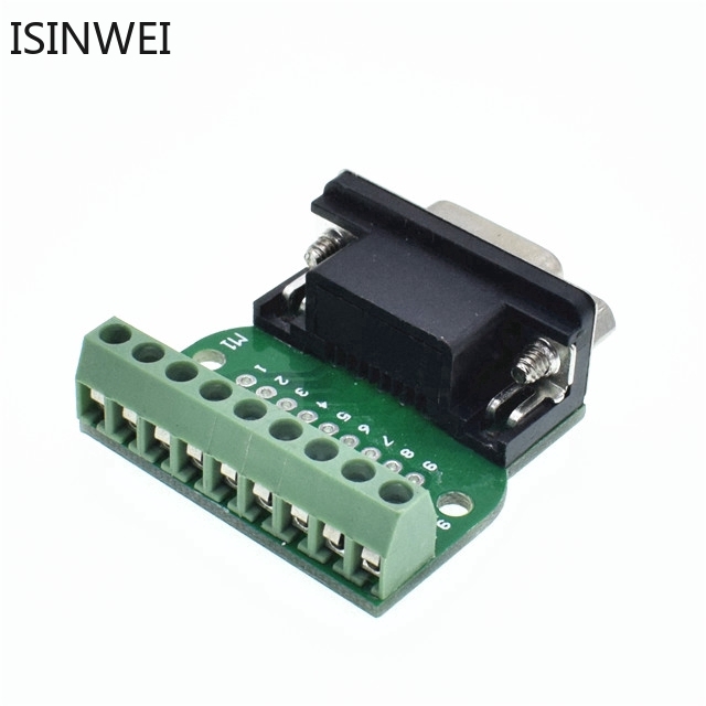 Phụ tùng kết nối DB9 RS232 không hàn chuyên nghiệp
