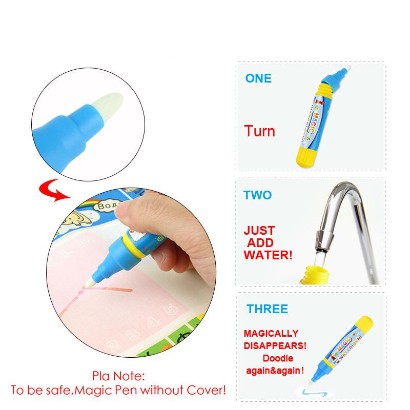 Coolplay Bút nước dạ quang dùng cho bé tập vẽ tiện lợi